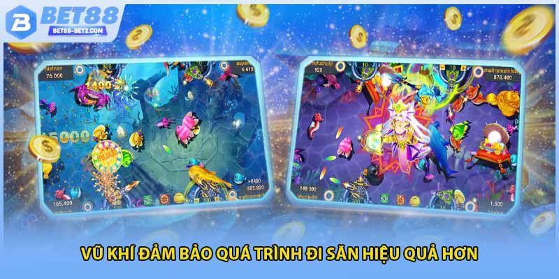 Vũ khí đảm bảo quá trình đi săn hiệu quả hơn